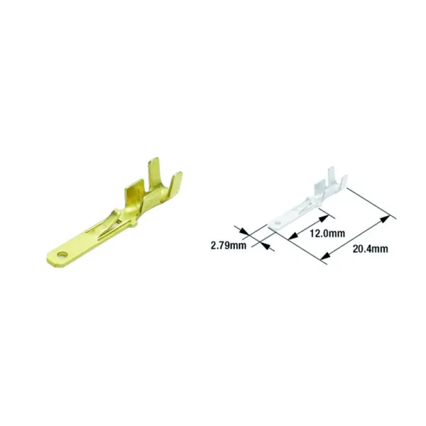 TOURM TERMINAL PIN 110 MALE X100