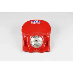 Plaque phare universelle UFO vintage rouge 1978-1989