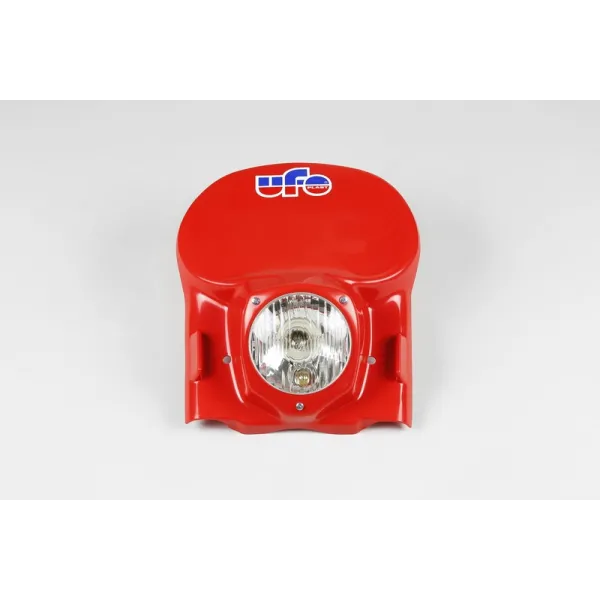 Plaque phare universelle UFO vintage rouge 1978-1989