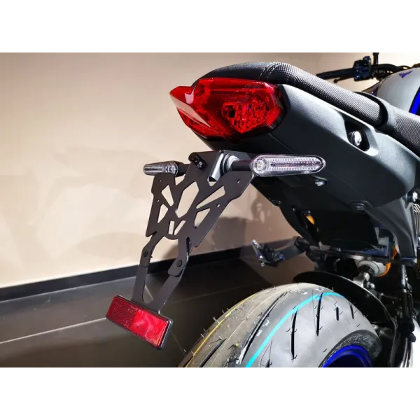 Support de plaque V PARTS noir - Yamaha MT-09