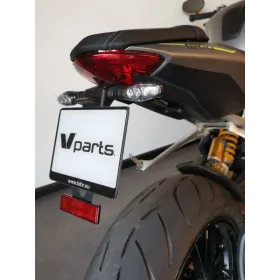 Support de plaque V PARTS - noir Triumph Speed Triple 1200