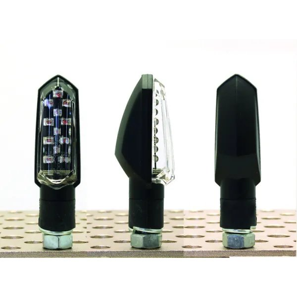Clignotants V PARTS Bud LED noir universel