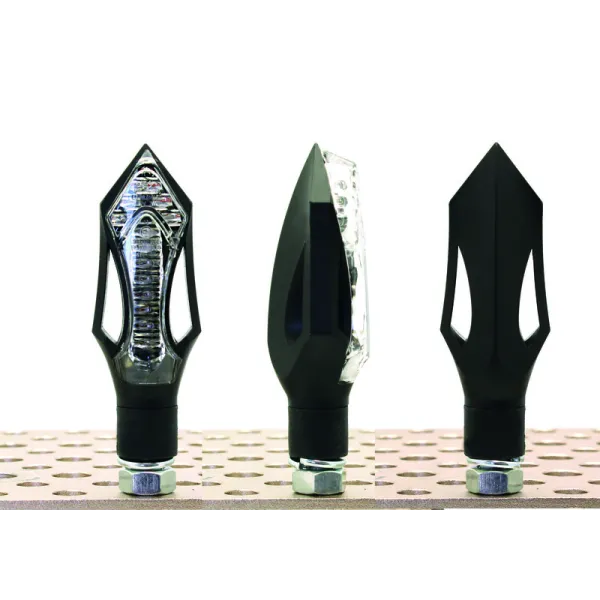 Clignotants V PARTS Arrow LED noir universel