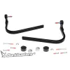 Kit de montage BARKBUSTERS universel point d'attache simple Ø6-8mm pas de vis intérieur embout de guidon noir