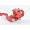 Maître-cylindre d'embrayage radial BERINGER Aerotec® Ø14mm bocal integré rouge (levier radial type 2 - 14cm)