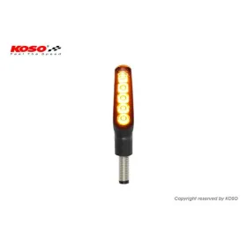 Clignotant Led KOSO Gw-01 L'Unite - Noir