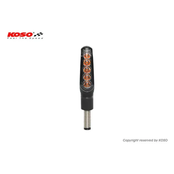 Clignotant Led KOSO Gw-01 L'Unite - Noir