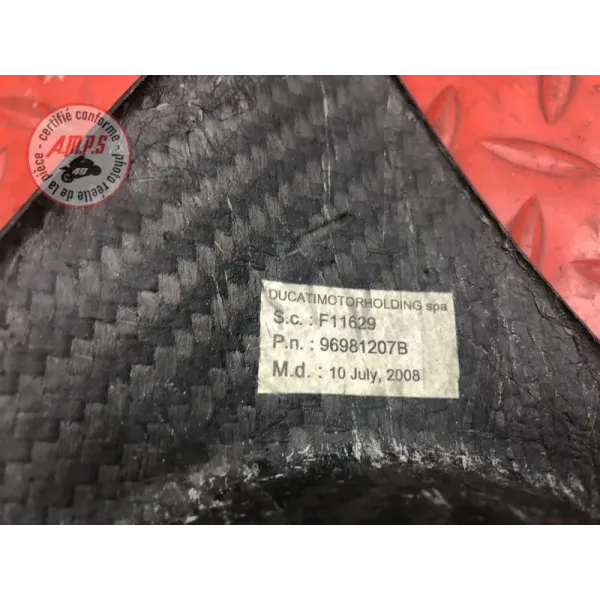 Leche roue arrière carbone Ducati 848 SBK 2008 à 2013