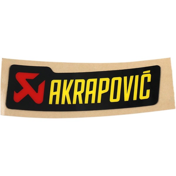 STICKER AKRAPOVIC 90X26.5 