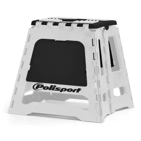 Lève-moto fixe POLISPORT repliable noir/blanc