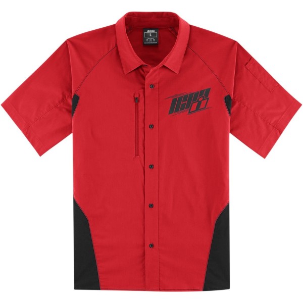 SHOPSHIRT OVERLORD RED MD 
