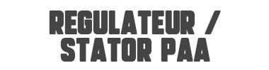 REGULATEUR / STATOR PAA