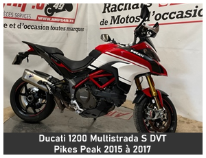 ducati 1200 multistrada s dvt pikes peak 2015 2017 piece moto occasion amps49