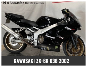 kawasaki zx-6r 636 2002 piece moto occasion amps49