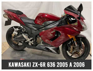 kawasaki zx-6r 636 2005 2006 piece moto occasion amps49