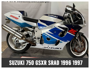 suzuki 750 gsxr srad 1996 1997 piece moto occasion amps49